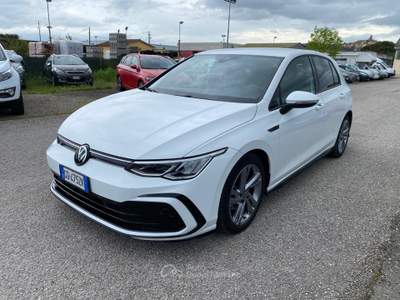 Volkswagen Golf 2.0 TDI 150 CV DSG SCR R-Line Bianco usata Sinalunga