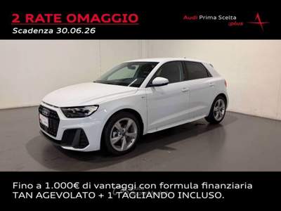 Audi A1 SPORTBACK 30 TFSI S-TRONIC S LINE EDITION Bianco usata San Fior