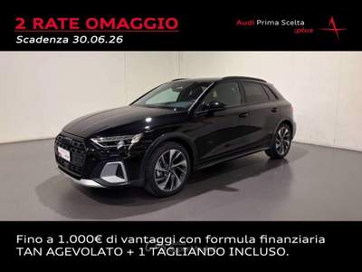 Audi A3 ALLSTREET 40 TFSIe S-TRONIC IDENTITY CONTRAST Argento usata San Fior