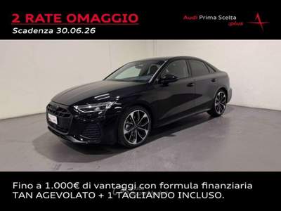 Audi A3 SEDAN 35 TFSI MHEV S-TRONIC S-LINE Argento usata San Fior