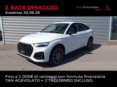 Audi Q5 SPORTBACK 55 TFSI E S-TRONIC QUATTRO  S-LINE Bianco usata San Fior