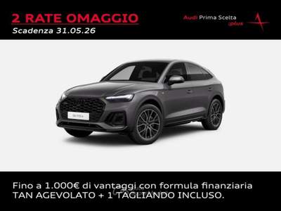 Audi Q5 SPORTBACK 55 TFSI E PHEV S-TRONIC QUATTRO S-LINE Grigio usata San Fior