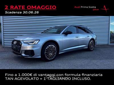 Audi A6 55 TFSIe PHEV S-TRONIC QUATTRO S-LINE EDITION Argento usata San Fior
