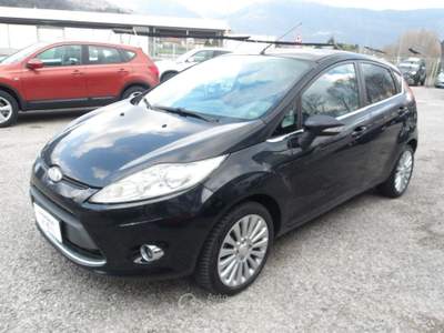 Ford Fiesta 1.2 82 CV 5 porte Titanium UNICOPROPRIETARIO Nero usata Cavasso Nuovo