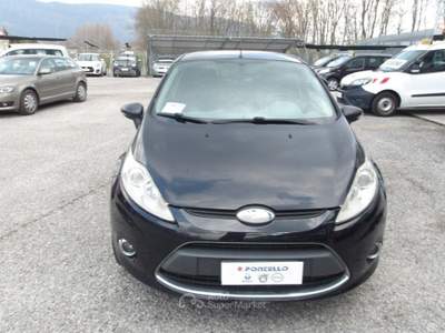 Ford Fiesta 1.2 82 CV 5 porte Titanium UNICOPROPRIETARIO Nero usata Cavasso Nuovo