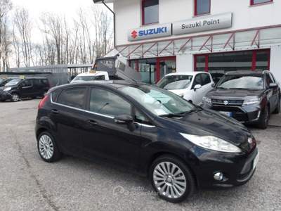 Ford Fiesta 1.2 82 CV 5 porte Titanium UNICOPROPRIETARIO Nero usata Cavasso Nuovo