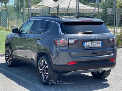 Jeep Compass 1.3 Turbo T4 190 CV PHEV AT6 4xe Limited Grigio usata Fiumicino