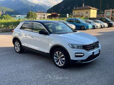 Volkswagen T-Roc 2.0 TDI SCR 150 CV DSG 4MOTION Style BlueMot. Tech Bianco usata Ala