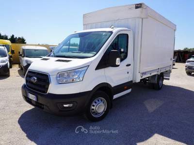Ford Transit 350 tr.post.tdci Con sponda idrau.L4 r.gem.(+ IVA) Bianco usata San Vito dei Normanni