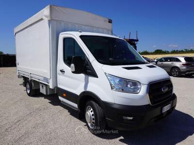 Ford Transit 350 tr.post.tdci Con sponda idrau.L4 r.gem.(+ IVA) Bianco usata San Vito dei Normanni