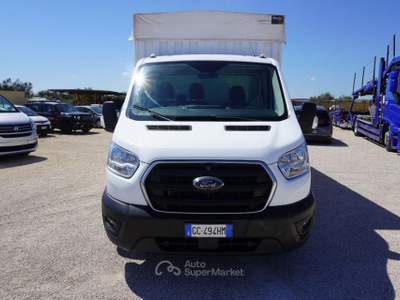 Ford Transit 350 tr.post.tdci Con sponda idrau.L4 r.gem.(+ IVA) Bianco usata San Vito dei Normanni