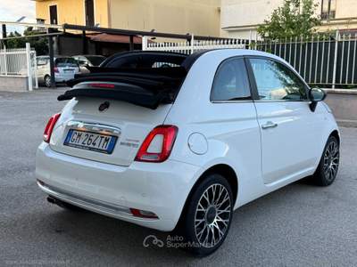 Fiat 500 500C 1.0 Hybrid Dolcevita Bianco usata Barrafranca