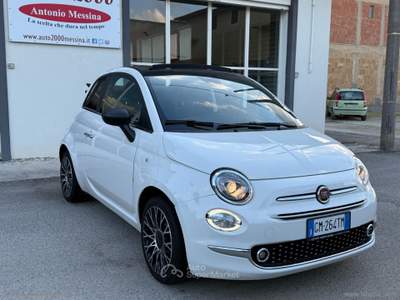Fiat 500 500C 1.0 Hybrid Dolcevita Bianco usata Barrafranca