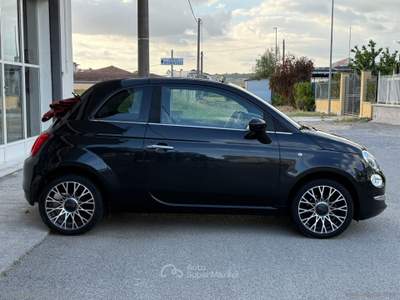 Fiat 500 500C 1.0 Hybrid Dolcevita Nero usata Barrafranca