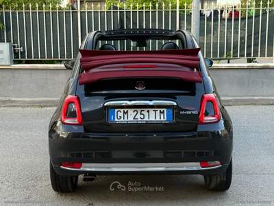 Fiat 500 500C 1.0 Hybrid Dolcevita Nero usata Barrafranca