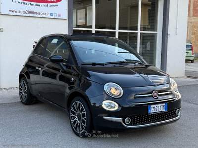 Fiat 500 500C 1.0 Hybrid Dolcevita Nero usata Barrafranca