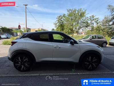 Nissan Juke Juke 1.0 DIG-T 114 CV N-Design Bianco usata Busto Arsizio