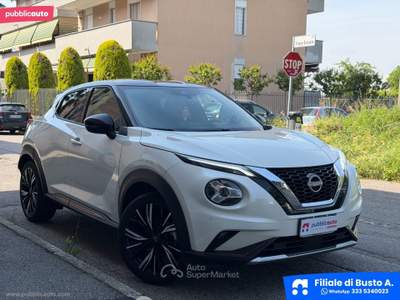Nissan Juke Juke 1.0 DIG-T 114 CV N-Design Bianco usata Busto Arsizio
