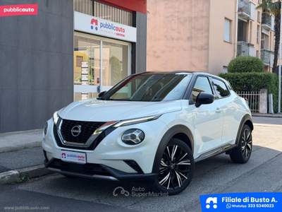 Nissan Juke Juke 1.0 DIG-T 114 CV N-Design Bianco usata Busto Arsizio