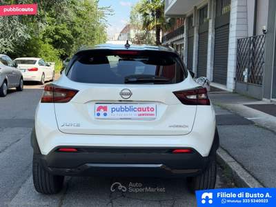 Nissan Juke Juke 1.0 DIG-T 114 CV N-Design Bianco usata Busto Arsizio