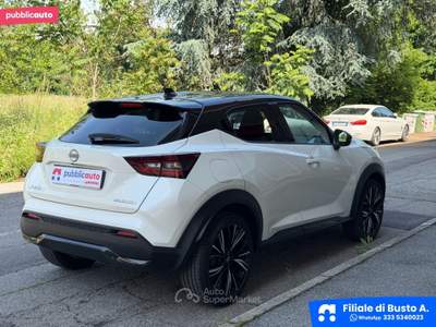 Nissan Juke Juke 1.0 DIG-T 114 CV N-Design Bianco usata Busto Arsizio