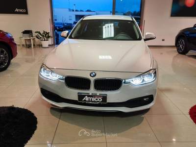 BMW Serie 3 320d 320d Touring Sport Bianco usata San Michele Salentino