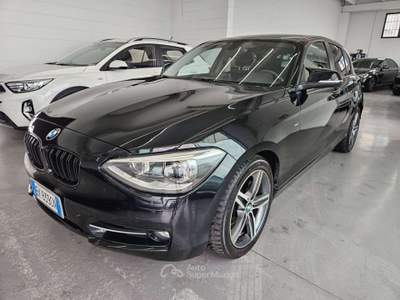 BMW Serie 1 120d 120d 5p Msport Nero usata Martinengo
