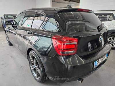 BMW Serie 1 120d 120d 5p Msport Nero usata Martinengo