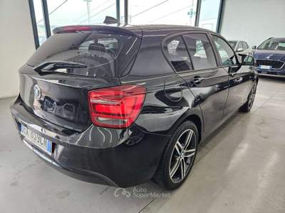 BMW Serie 1 120d 120d 5p Msport Nero usata Martinengo