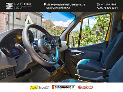 Mercedes-Benz Sprinter Sprinter T32/35 314CDI FWD Cab. Giallo usata Sala Consilina