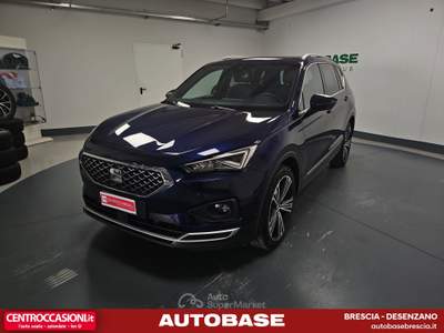 Seat Tarraco 2.0 tdi Xcellence 4drive 190cv dsg Blu/Azzurro usata Brescia