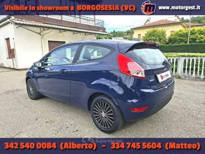 Ford Fiesta Fiesta 3p 1.0 Plus 80cv E6 Blu/Azzurro usata Borgosesia