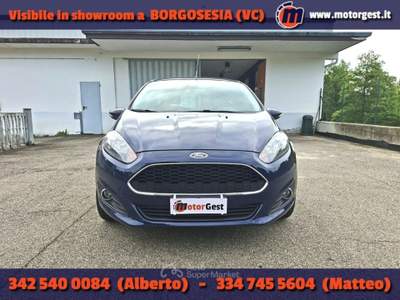 Ford Fiesta Fiesta 3p 1.0 Plus 80cv E6 Blu/Azzurro usata Borgosesia