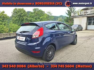 Ford Fiesta Fiesta 3p 1.0 Plus 80cv E6 Blu/Azzurro usata Borgosesia