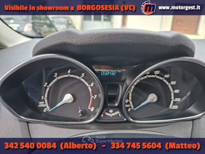 Ford Fiesta Fiesta 3p 1.0 Plus 80cv E6 Blu/Azzurro usata Borgosesia