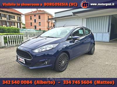 Ford Fiesta Fiesta 3p 1.0 Plus 80cv E6 Blu/Azzurro usata Borgosesia