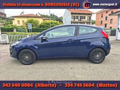Ford Fiesta Fiesta 3p 1.0 Plus 80cv E6 Blu/Azzurro usata Borgosesia