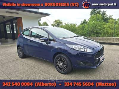 Ford Fiesta Fiesta 3p 1.0 Plus 80cv E6 Blu/Azzurro usata Borgosesia