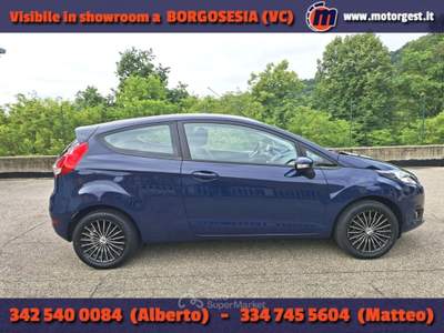 Ford Fiesta Fiesta 3p 1.0 Plus 80cv E6 Blu/Azzurro usata Borgosesia