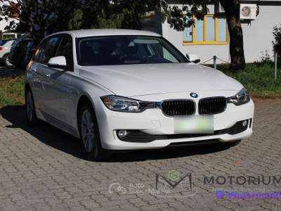 BMW Serie 3 325tds d Touring Business GANCIO TRAINO Bianco usata Capannori