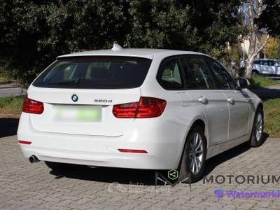 BMW Serie 3 325tds d Touring Business GANCIO TRAINO Bianco usata Capannori