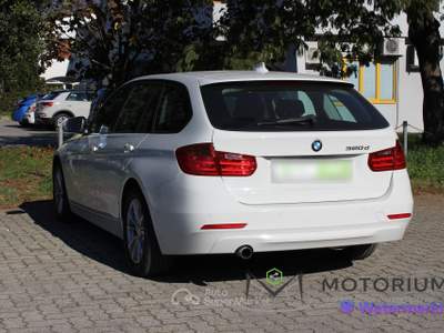 BMW Serie 3 325tds d Touring Business GANCIO TRAINO Bianco usata Capannori