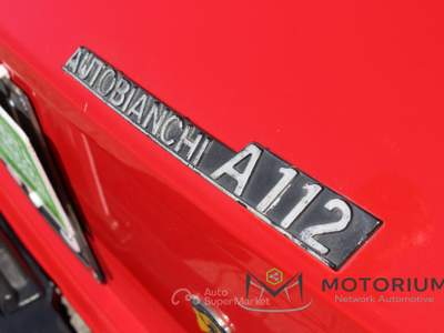 Autobianchi A112 Abarth TARGA ORO II SERIE Rosso usata Capannori