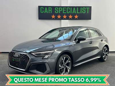 Audi A3 40 1.4 tfsi e S line s-tronic LED|CARPLAY|ACC|PADDLES|18' Grigio usata Como