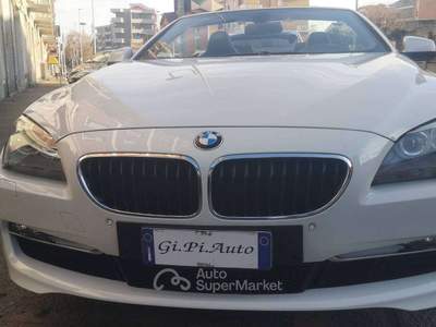 BMW Serie 6 640i 640 Serie 6 F12 2011 Cabrio 640i Cabrio Futura auto usata MONCALIERI