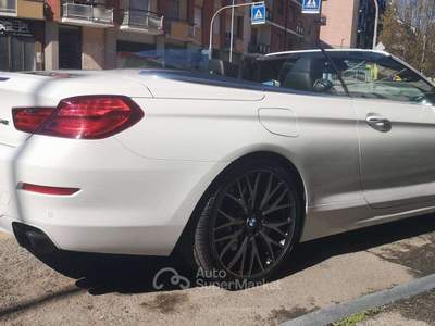 BMW Serie 6 640i 640 Serie 6 F12 2011 Cabrio 640i Cabrio Futura auto usata MONCALIERI