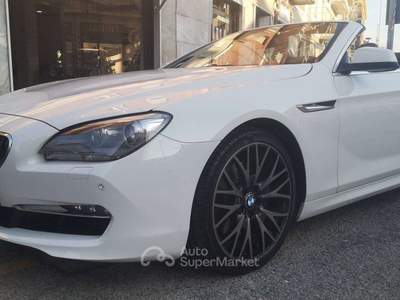BMW Serie 6 640i 640 Serie 6 F12 2011 Cabrio 640i Cabrio Futura auto usata MONCALIERI