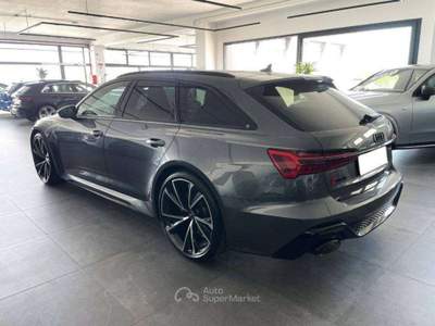 Audi RS 6 RS6 Avant 4.0 mhev performance quattro tiptronic TAGLIANDATA AUDI PARI AL NUOVO Grigio usata Marino