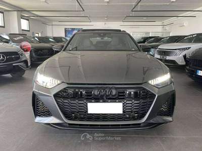 Audi RS 6 RS6 Avant 4.0 mhev performance quattro tiptronic TAGLIANDATA AUDI PARI AL NUOVO Grigio usata Marino