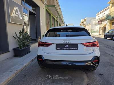 Audi Q3 SPB 35 TDI Quattro S-Line+Cerchi 20+Luci Ambiente.. Bianco usata Sava